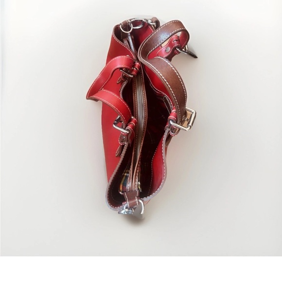 Nardelli Red Leather Tote Bag - Picture 2 of 7